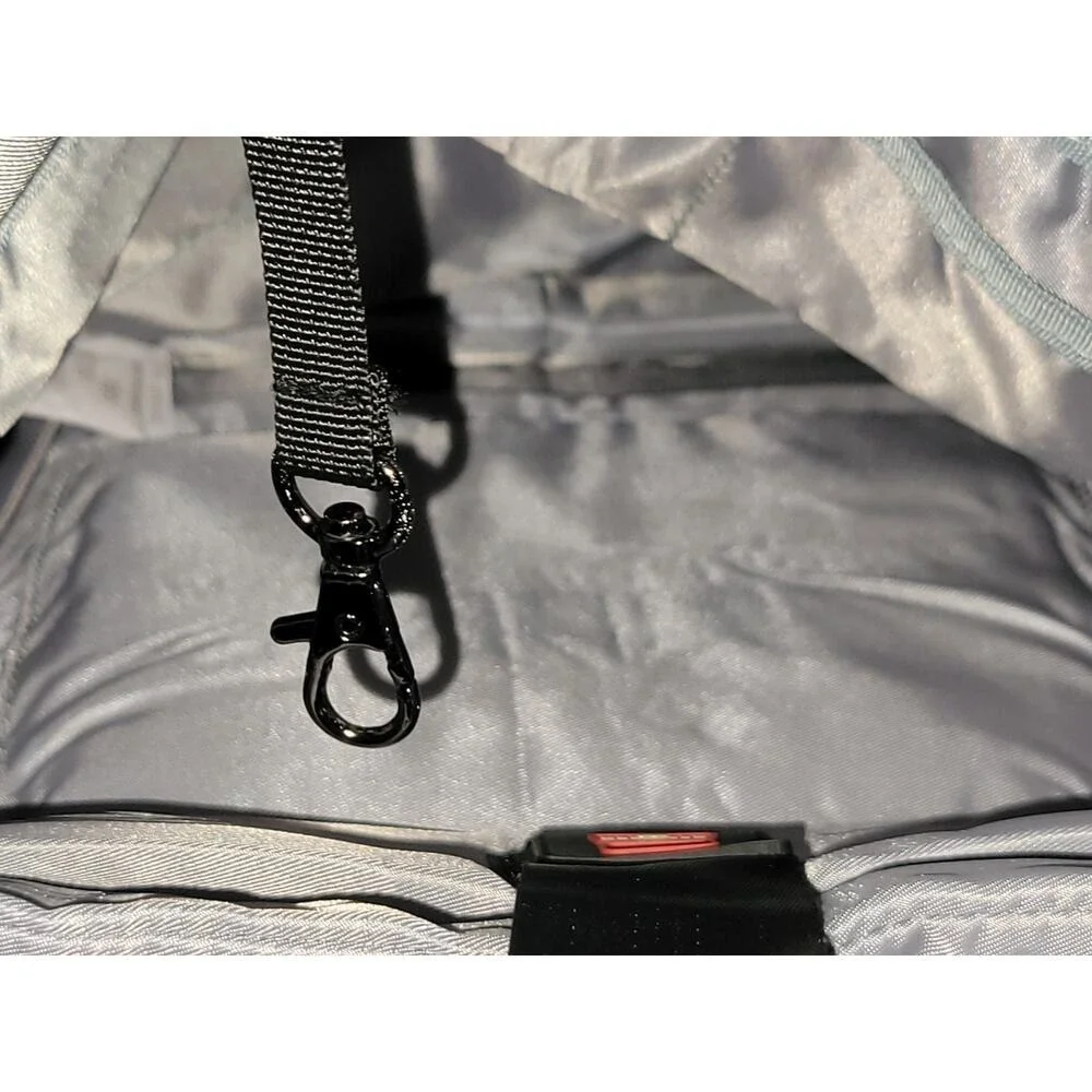 NWT Tocode Laptop BackPack Roll Top‎ USB Anti Theft DaypackWater Repellent Gray